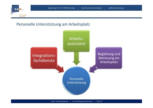 Berufliche Förderung und Qualifizierung von Menschen mit Autismus ...