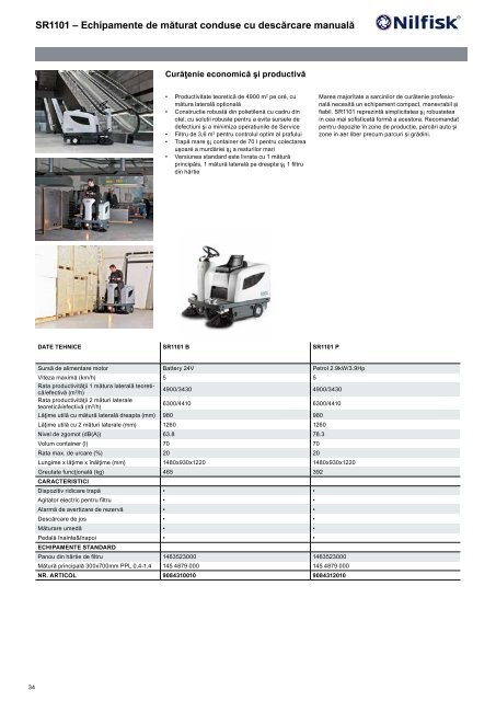 Nilfisk - Catalog - Linia Gri - 2020 (RO)