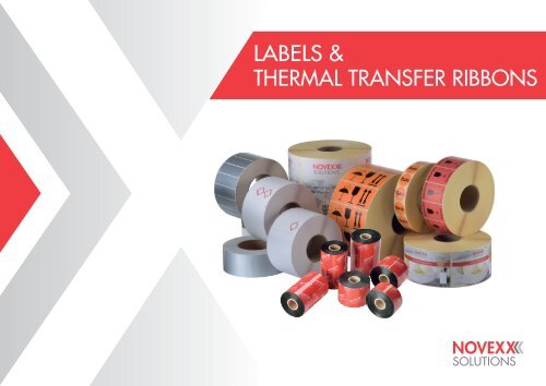 Labels and Thermaltransfer-Ribbon brochure