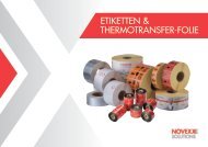 Etiketten und Thermotransfer-Folie Broschüre