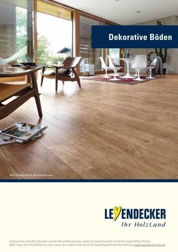 Leyendecker Designböden Lagerprogramm