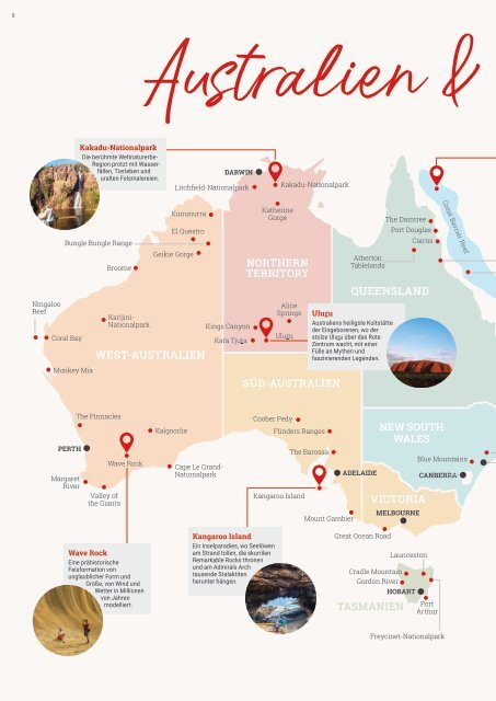 AAT Kings Gruppenreisen & Kurztouren in Australien und Neuseeland 2021/22