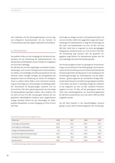 Geschäftsbericht 2008 - LBS