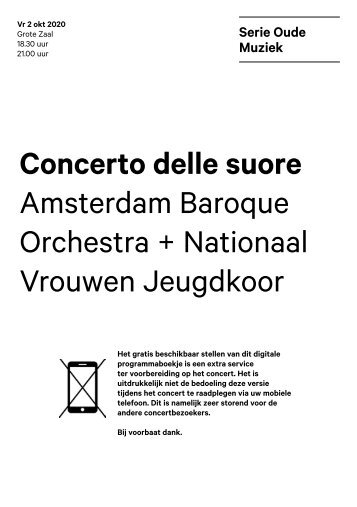 2020 10 02 Concerto delle suore - ABO + Nationaal Vrouwen Jeugdkoor