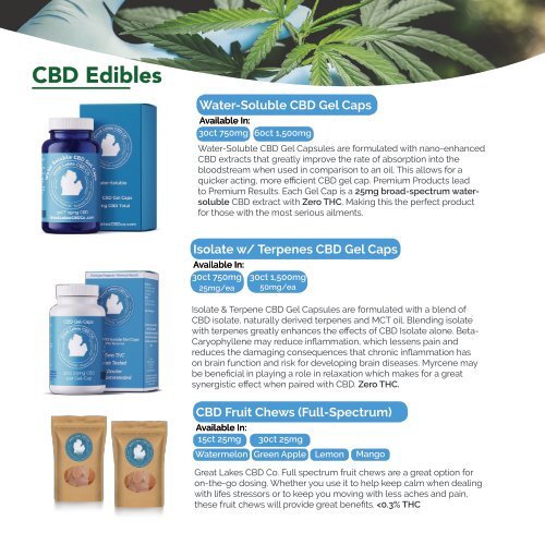 GREAT LAKES CBD CO CATALOG