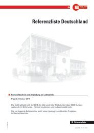 Referenzliste Deutschland