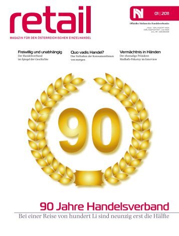 retail 1/2011: 90 Jahre Handelsverband