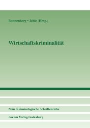 Wirtschaftskriminalität - Kriminologische Gesellschaft (KrimG)