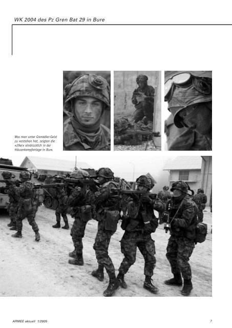 ARMEE aktuell - Zeitschrift der Panzerbrigade 11 (Ausgabe ... - Heer