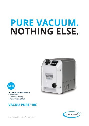 VACUU PURE 10C Broschüre