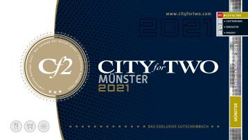 CITY for TWO Münster | Limitierte Ausgabe 2021