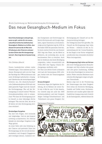 Das neue Gesangbuch-Medium im Fokus