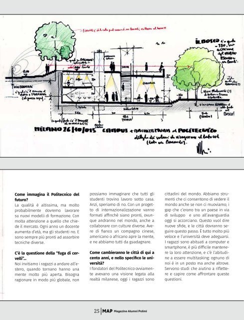 MAP - Magazine Alumni Politecnico di Milano #1