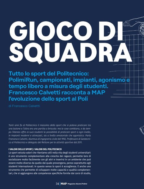 MAP - Magazine Alumni Politecnico di Milano #1