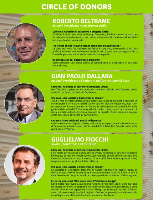 MAP - Magazine Alumni Politecnico di Milano #1