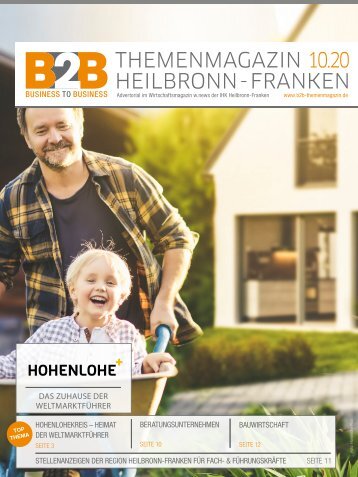 HEIMAT DER WELTMARKFÜHRER| B2B Themenmagazin 10.2020