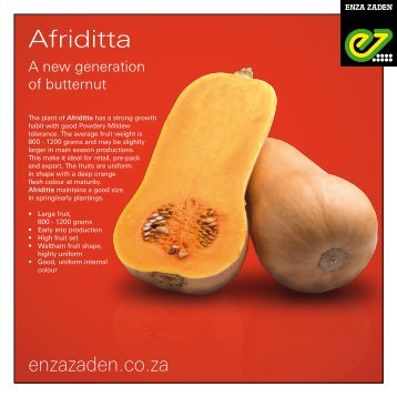 Leaflet Butternut Afriditta 2020