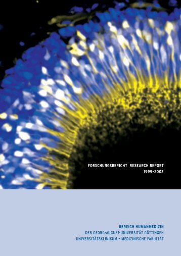 BHG Forschungsbericht Research Report 1999-2002 - Klinische ...