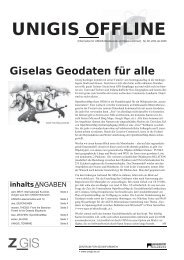 UNIGIS offline Ausgabe 2/09 - UNIGIS Salzburg