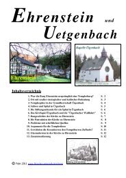 Ehrenstein und Ütgenbach - Fleischer-Amteroth.de