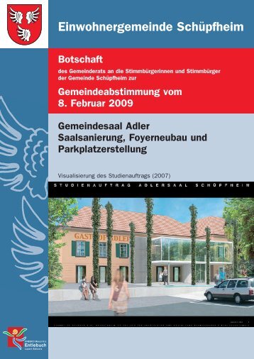 Botschaft - Gemeinde Schüpfheim