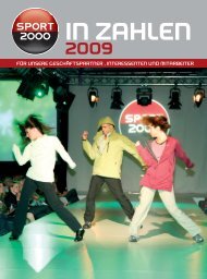 in zahlen 2009 - Sport2000