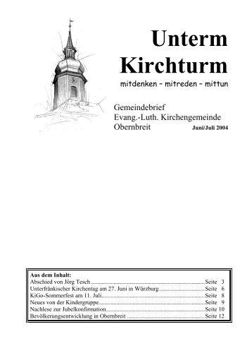 Unterm Kirchturm