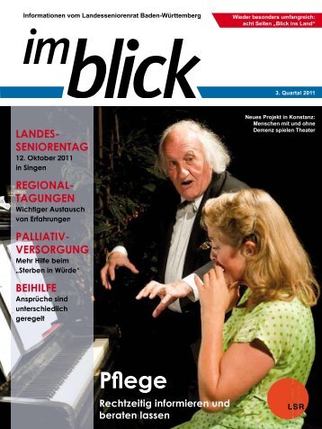 Ausgabe 03/2011 - Der Landesseniorenrat Baden-Württemberg eV