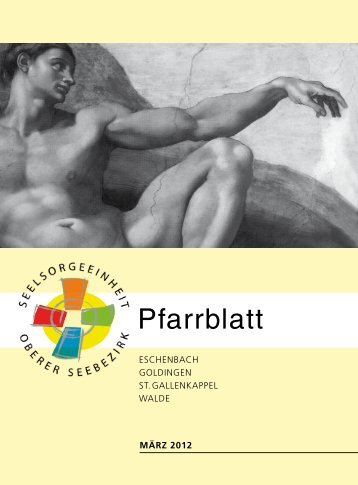 Pfarrblatt - Seelsorgeeinheit Oberer Seebezirk