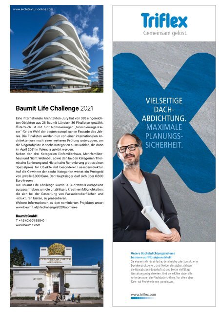 architektur Fachmagazin Ausgabe 6 2020