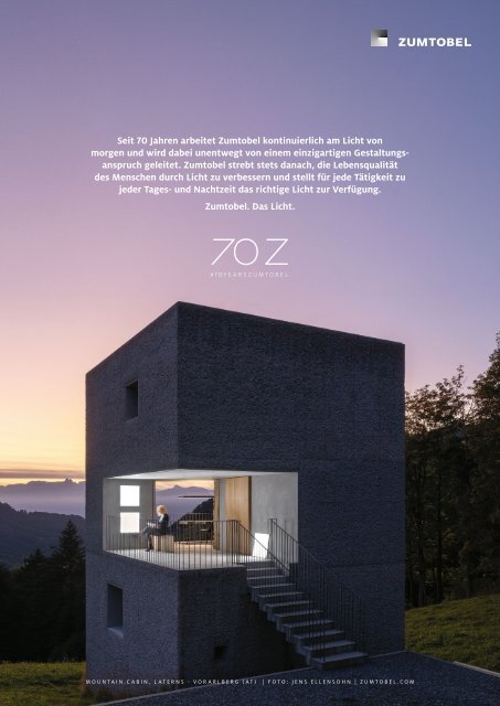 architektur Fachmagazin Ausgabe 6 2020