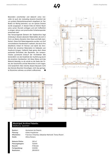 architektur Fachmagazin Ausgabe 6 2020