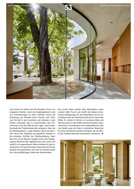 architektur Fachmagazin Ausgabe 6 2020