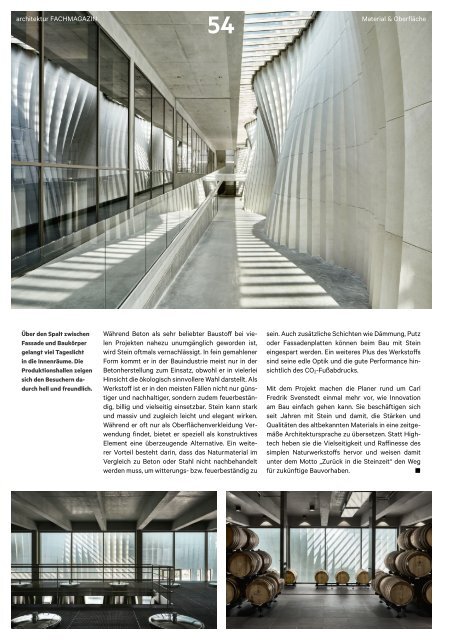 architektur Fachmagazin Ausgabe 6 2020