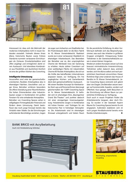 architektur Fachmagazin Ausgabe 6 2020