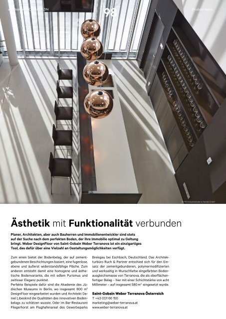 architektur Fachmagazin Ausgabe 6 2020