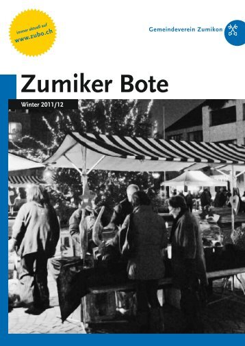 PDF – ZUBO-Broschuere – Winter 2011/2012 - Zumiker Bote