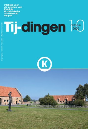 Infoblad Tij-dingen, editie oktober 2020