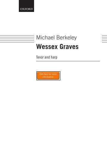 Michael Berkeley Wessex Graves r