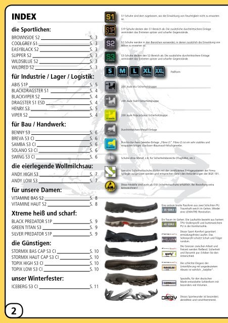 meisterhafte Sicherheitsschuhe - GEBR. RUNDE GmbH