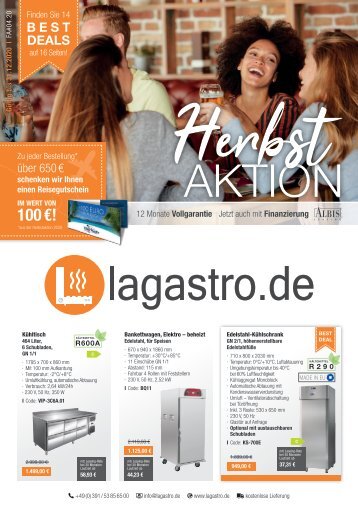 Herbstaktion Lagastro.de