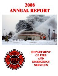 2008 ANNUAL REPORT - City of Fargo