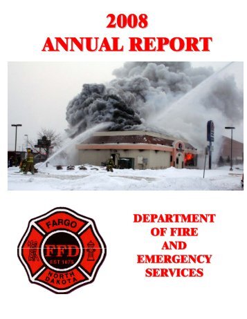 2008 ANNUAL REPORT - City of Fargo