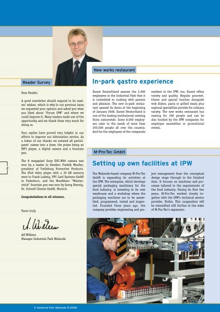 Forum IPW - Industriepark Walsrode