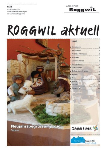 Neujahrsbegrüssung 2010 - Gemeinde Roggwil