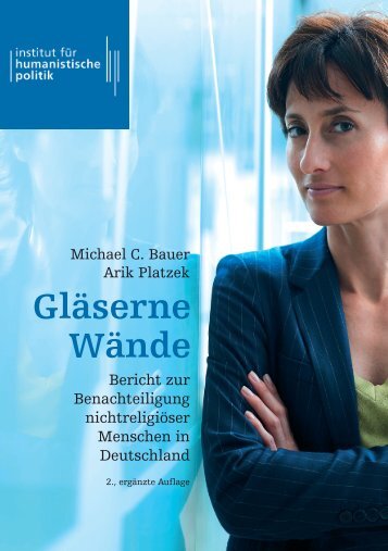 Gläserne Wände – Bericht zur Benachteiligung nichtreligiöser Menschen in Deutschland