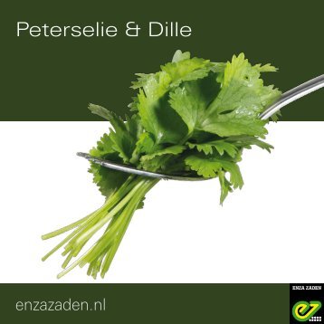 Leaflet Peterselie en Dille 2020