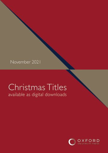 Christmas Titles available as digital downloads