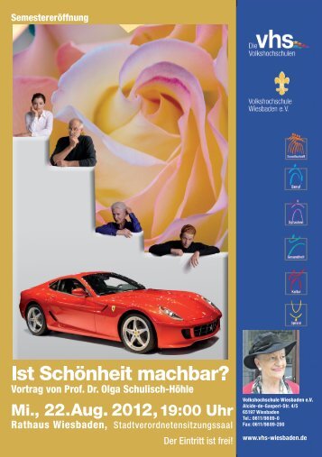 Flugblatt, PDF - Volkshochschule Wiesbaden