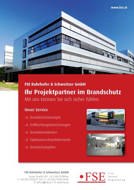 Ihr Projektpartner im Brandschutz - FSE